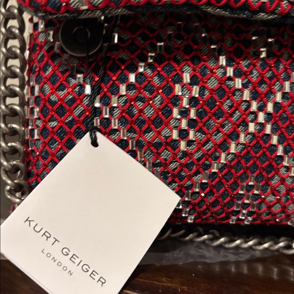 Kurt Geiger Chain Shoulder Bag - Picture 10 of 11